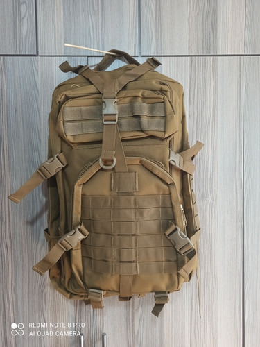 Mochila Táctica 50 Litros De Capacidad Con Sistema Molle
