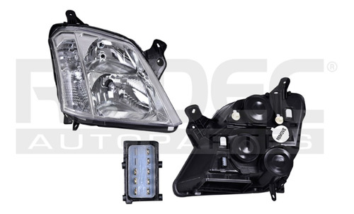 Faro Chevrolet Meriva 2007-2008 Derecho