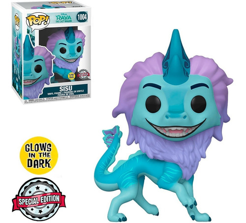 Funko Pop Disney Raya And The Last Dragon Sisu Gitd Excl.