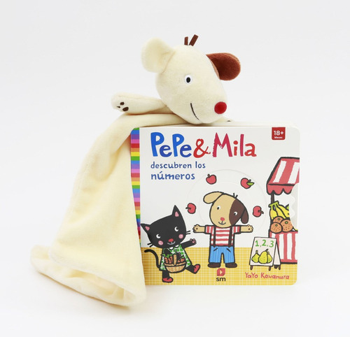 Libro Pack Con Doudou Pepe&amp;mila Descubren Los Números