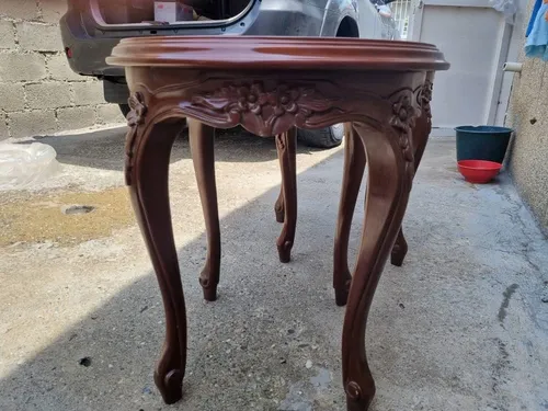 Mesa Auxiliar En Madera