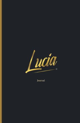 Libro: Nombre Lucia | Hermosa Libreta Personalizada Con Tu N