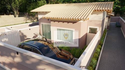Imagem 2 de 11 de Lançamento! Casas Lineares Independentes, Verdes Mares/ Rio Das Ostras! - Ca1289