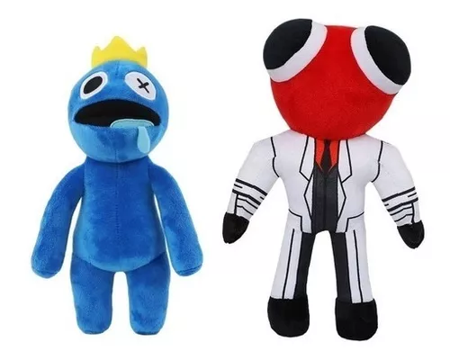 Pelúcia Boneco Azul Babão Roblox Rainbow Friends Promoção