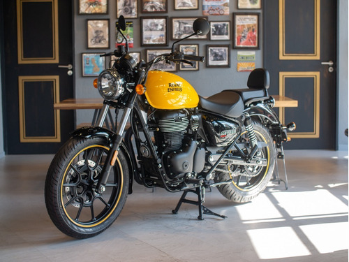 Imagen 8 de 25 de Royal Enfield Meteor 350 Fireball Amarilla Reserva