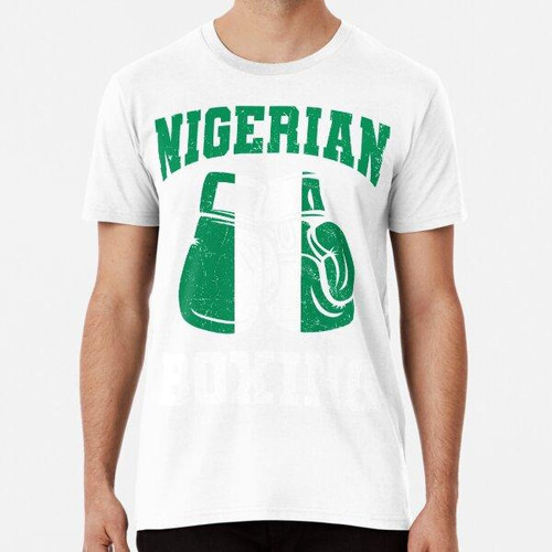 Remera Guantes De Boxeo Nigerianos Nigeria Pride Algodon Pre