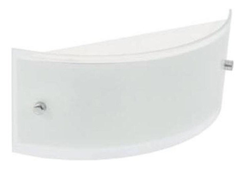 Luminária Stilo Arandela vidro curvo 290x100mm -stilo 110V/220V