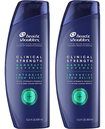 Shoulders Clinical Dandruff Defense Intensive Itch Shampoo 1