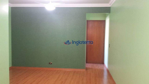 Apartamento À Venda, 74 M² Por R$ 240.000,00 - Residencial Portugal - Londrina/pr - Ap0616