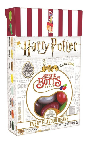 2 Pacotes De Feijão Mágico Harry Potter Jelly Belly Feijões 