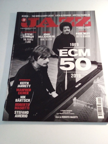 Revista En Italiano Música Jazz Ecm 50 1969-2019 