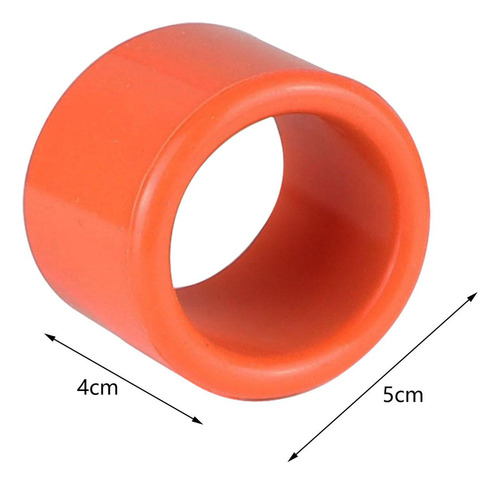 Pólo Rack Inserção Protetor Vara De Pesca Tubo Laranja