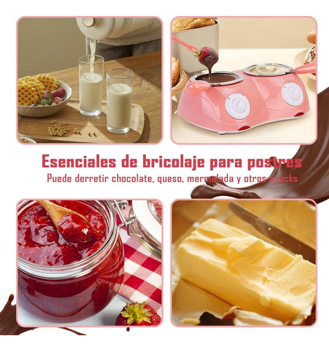 Olla Derretir Chocolate,caldera Doble Fundidor De Chocolate