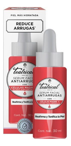 Teatrical Serum Facial Antiarrugas Con Células Madre 30 Ml