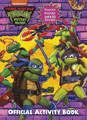 Book : Teenage Mutant Ninja Turtles Mutant Mayhem Official.