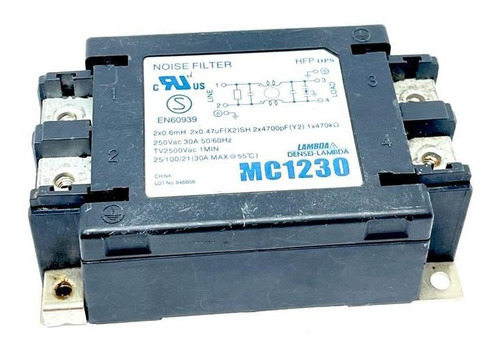 Filtro De Linha 30a 250v Mc1230 Lambda (usado)