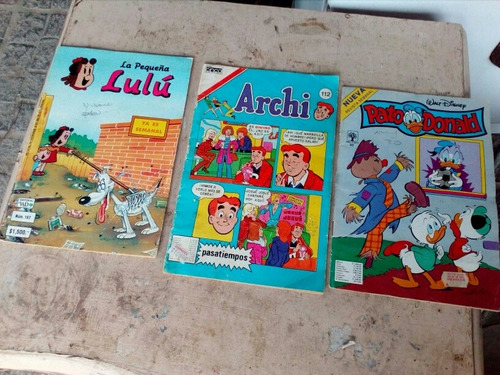 Antiguos Comics Lulu -pato Dolald - Archi Años 80 Y 90