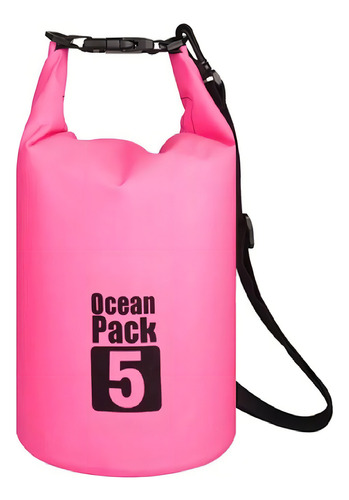 Bolsa Impermeável Resistente 5 Litros Camping Aventuras