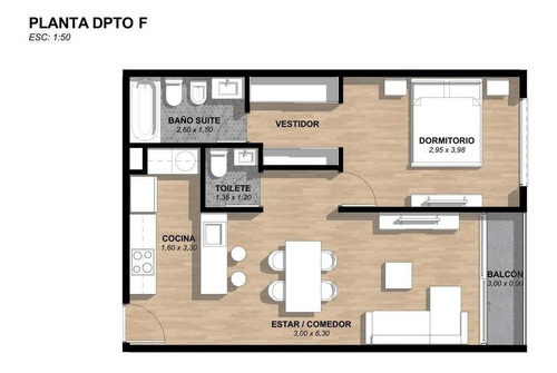 Imagen 2 de 16 de Departamento - Florida Mitre/este