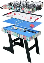 Comprar Mesa Multijuegos 4 En 1 Futbolito Hockey Billar Ping Pong