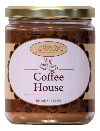 Coffee House Blend Blend Vela | Olor A Café Fresco | Mano Ve