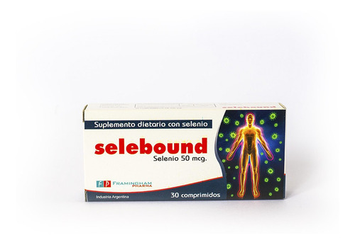 Selebound Selenio Orgánico 50 Mg X 30 Comprimidos