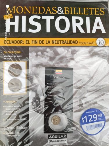 Monedas  Y Billetes Con Historia - Numero 10 - Ecuador 1946