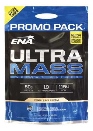 Ena Ulta Mass Magg Big Size X3 Kg Vainilla