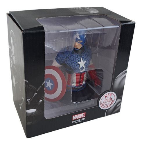 Capitan América/muñeco De Colección Marvel Original