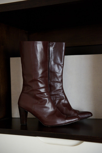 Botas De Cuero - Excelente Calidad - Nº 38