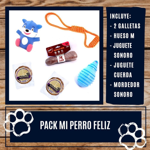 Pack Mi Perro Feliz Perrito Cachorro Juego Juguete Comida 