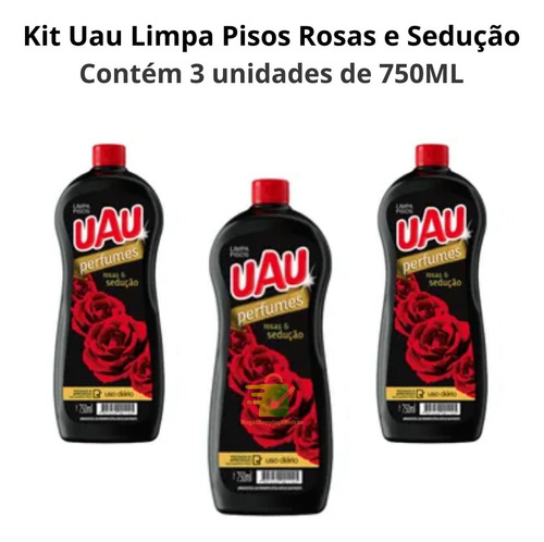 Kit Limpa Pisos Rosas E Sedução Ingleza - Original