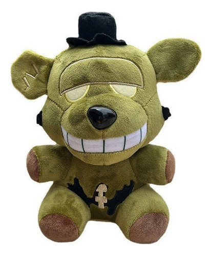 Midnight Toys Fnaf Series Oso Verde Sin Ojos De 20 Cm