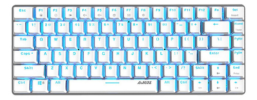 Teclado Ajazz Ak33 Usb Cableado Mecánico De 82 Teclas