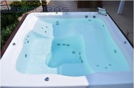 Spa Hidromassagem C/ Aquecedor E Cromo