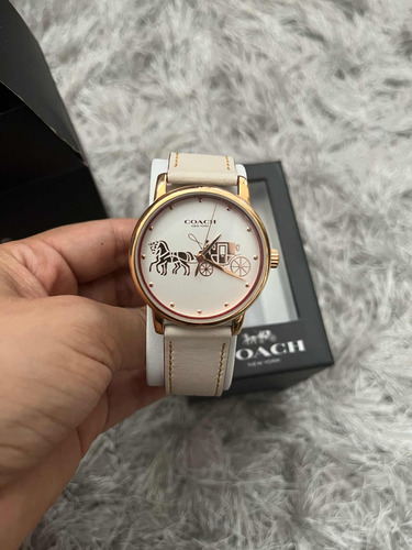 Reloj Coach Original Dama White