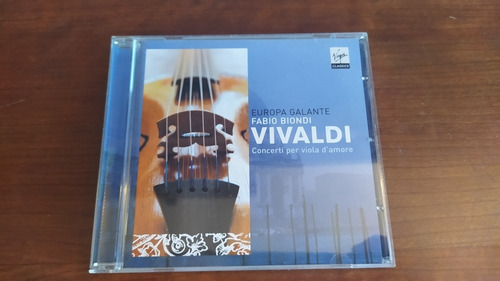 Vivaldi By Fabio Biondi - Concerti Per Viola D'amore - Cd