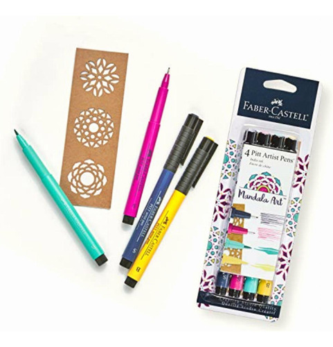 Faber-castell Pitt Artist Pen Set Mandala Art