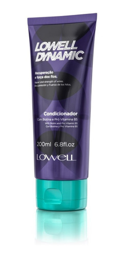 Condicionador Lowell Dynamic 200ml Fortificante Full