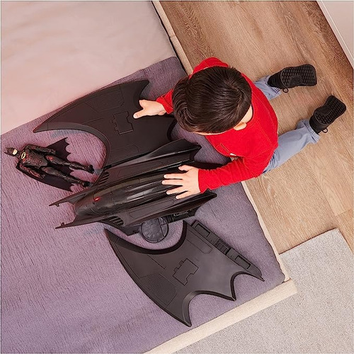 Dc Comics,the Flash Batwing 70cms Y Figura Batman 10 Cms New