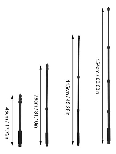 Shanrya Mic Boom Pole, Mic Boom Arm, Sistema De Bloqueo De T