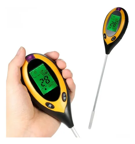 comprar Medidor 4 En 1 Digital 2.0: Ph, Humedad, Luz Y Temperatura.