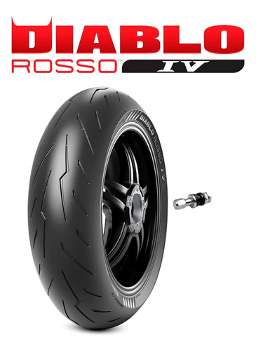 Llanta Pirelli 150/60 Zr 17 66 W Sc Diablo Rosso Iv