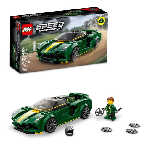 Set 247pzs Lego Original Speed Champions Carro Lotus Evija 