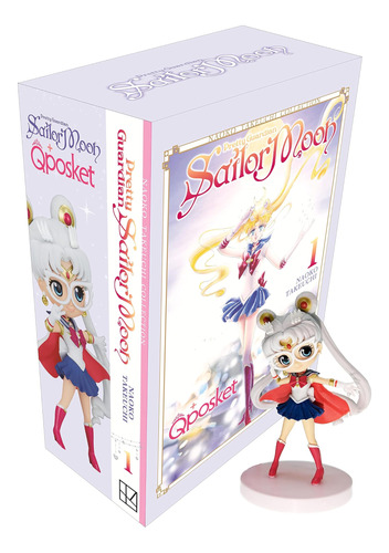 Libro: Sailor Moon 1 + Exclusive Q Posket Petit Figure Moon