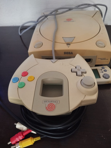 Console Sega Dreamcast Original Com Memoricard