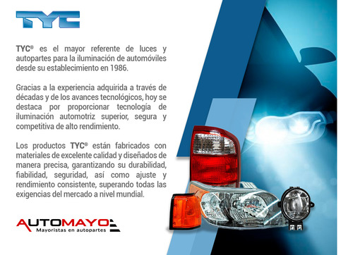 Un Faro Niebla Delantero Izq/der Tyc Pt Cruiser 06-10