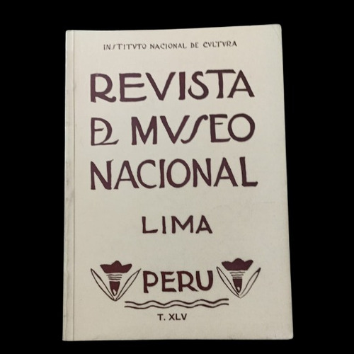 Revista De Museo Nacional De Lima.