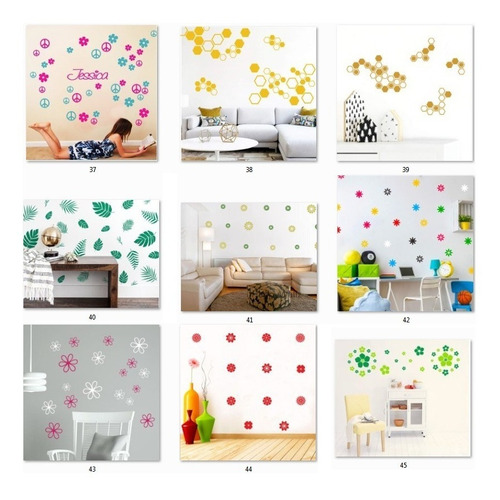 Calcomania O Vinilos Decorativos Set De Todito Infantiles