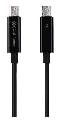 Cable Certificado Matters Thunderbolt 2 Negro 3.3 Pies